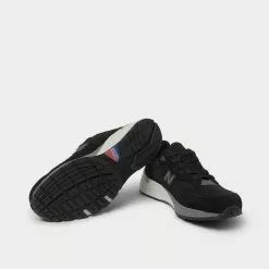 New Balance M992 Suede, Nubuck And Mesh Black Low Top Sneakers -New Balance Sales Shop 1e41ac19a7111fad4657e01e401584eb