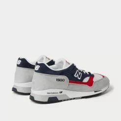 New Balance M1500TBT Leather, Suede And Mesh Gray Low Top Sneakers -New Balance Sales Shop 3ed3ff16460abe5cfb0fa8806f624bb9