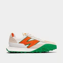 New Balance X Casablanca XC-72 Persimmon Orange / Jolly Green Low Top Sneakers