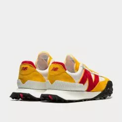 New Balance X Casablanca XC72 Yellow / Samba Low Top Sneakers -New Balance Sales Shop NEWBALANCEXCASABLANCAXC72Yellow red whitelowtopSNEAKERS 3