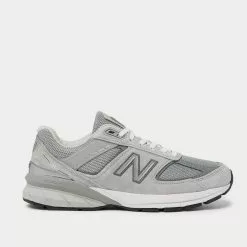 New Balance Sales Shop 47 New Balance M990v5 Suede And Mesh Gray Low Top Sneakers