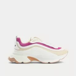 New Balance Sales Shop 82 MSGM Minimal Runner Chunky Sole Fuchsia Low Top Sneakers