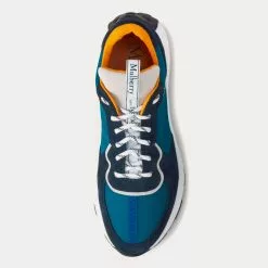 New Balance Sales Shop -New Balance Sales Shop mulberry runner Sapphire PortobelloBlue DoubleYellowMixedMaterial low top sneakers 2