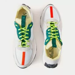 New Balance Sales Shop -New Balance Sales Shop mulberry runner WhiteLeather SyntheticMix low top sneakers 2