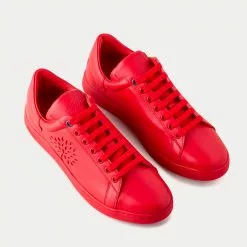 Mulberry Tree Tennis Leather Lancaster Red Low Top Sneakers 6 Mulberry Tree Tennis Leather Lancaster Red Low Top Sneakers -New Balance Sales Shop mulberry tree tennis LancasterRedLeather low top sneakers 3