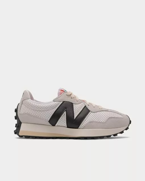 New Balance X Casablanca 327 White With Black Low Top Sneakers 3 New Balance X Casablanca 327 White With Black Low Top Sneakers -New Balance Sales Shop new baance CasablancaTennisClub327 white with black low top sneakers 1
