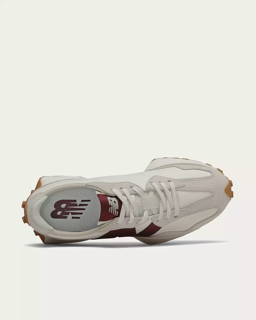 New Balance 327 Moonbeam Classic Burgundy Low Top Sneakers 2 New Balance 327 Moonbeam Classic Burgundy Low Top Sneakers - Image 2