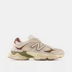 New Balance 9060 Grey Matter With Timberwolf And Covert Green Low Top Sneakers