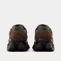 New Balance 9060 Rich Earth With Outerspace And Midnight Green Low Top Sneakers -New Balance Sales Shop new balance 9060 Richearthwithouterspaceandmidnightgreen low top sneakers 4