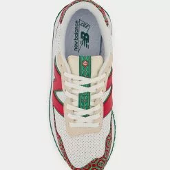 New Balance X Casablanca 237 Monogram Jacquard Low Top Sneakers -New Balance Sales Shop new balance Casablanca237 black white low top sneakers 3