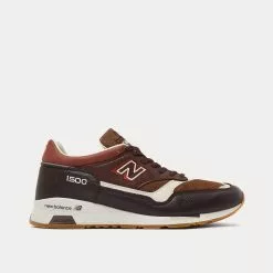 New Balance MADE In UK 1500 Earth With French Roast & Feather Gray Low Top Sneakers