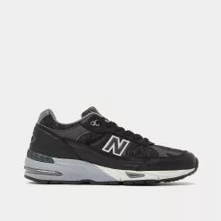 New Balance MADE In UK 991 Black With Magnet & Smoked Pearl Low Top Sneakers